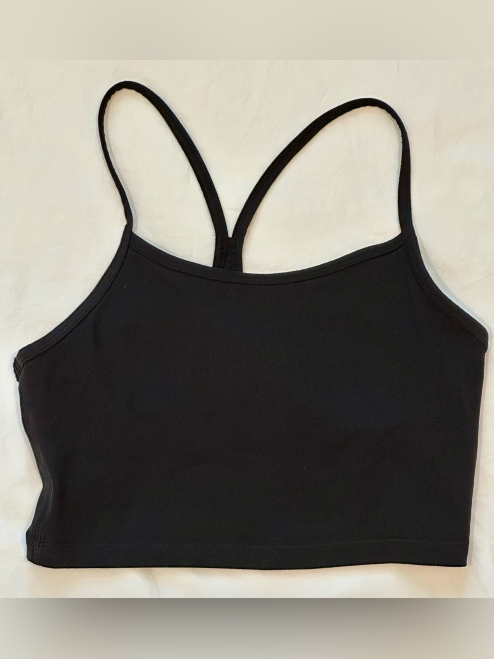 OFFLINE by Aerie The Hugger Black Racerback Sports Bra Size S